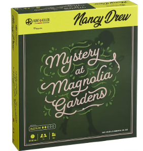 Nancy Drew Mystery at Magnolia Gardens Game game in a green box