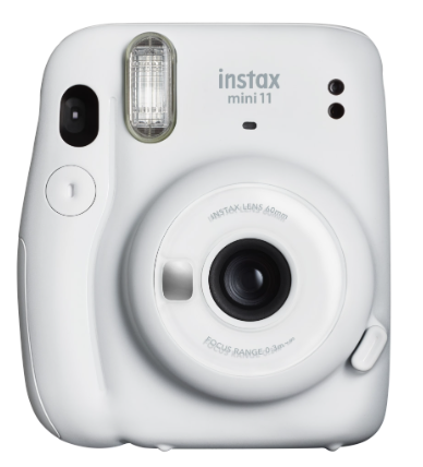 White Instax Camera