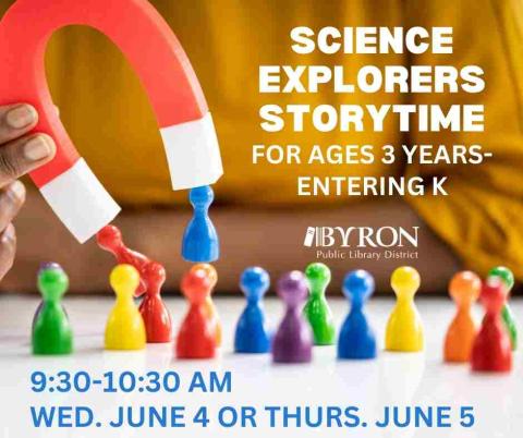 Photo of magnets with program dates.