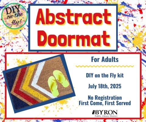 Abstract Doormat Kit Graphic