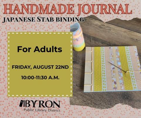 Handmade Journal - Japanese Stab Binding Graphic