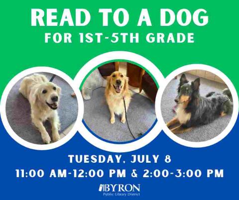 Phtotos of dog with event dates