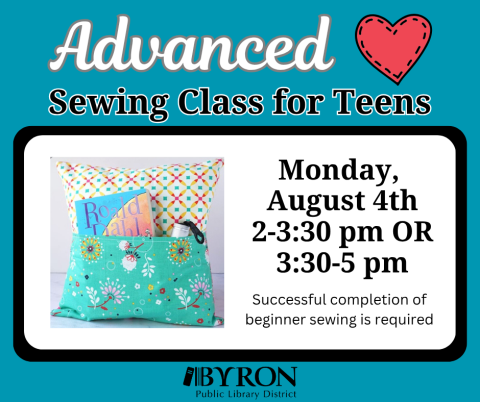 Adv Sewing for Teens
