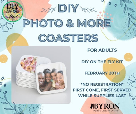 DIY Photo & More Coasters Graphic