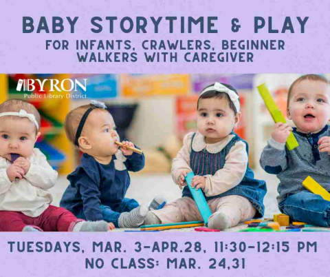 Photo of babies with program dates.