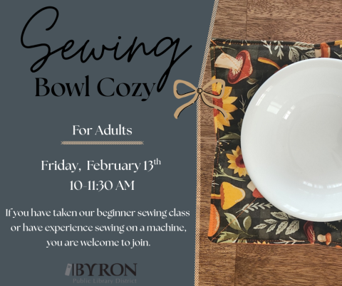 Sewing - Bowl Cozy Graphic
