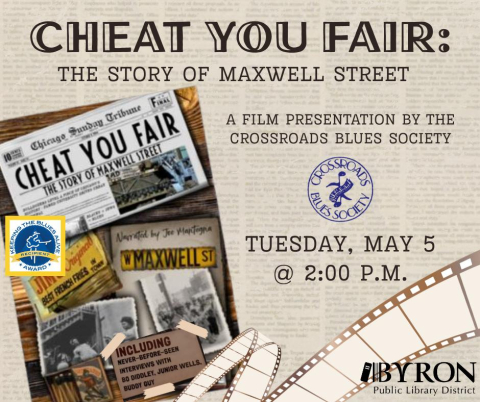 Cheat You Fair: The Story of Maxwell Street Graphic