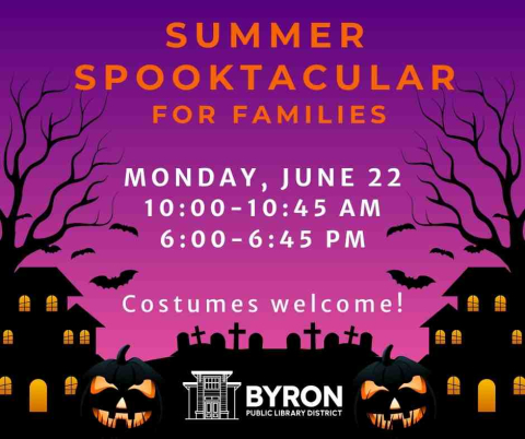 Spooky black trees, jack-o-lanterns, houses and bats.