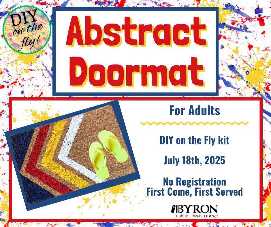 Abstract Doormat Kit Graphic