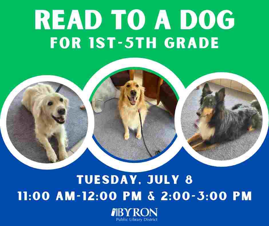 Phtotos of dog with event dates