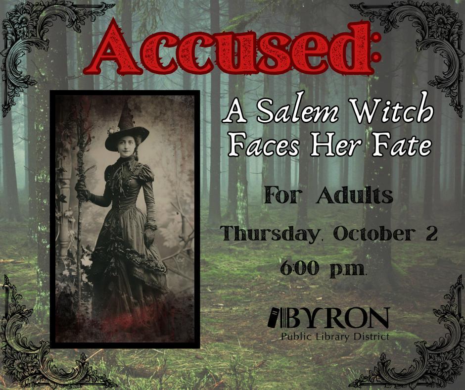 Accused: A Salem Witch Faces Her Fate Graphic