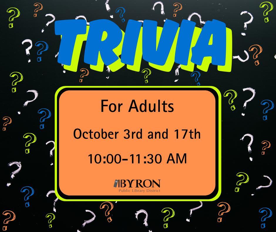 Friday Trivia Graphic