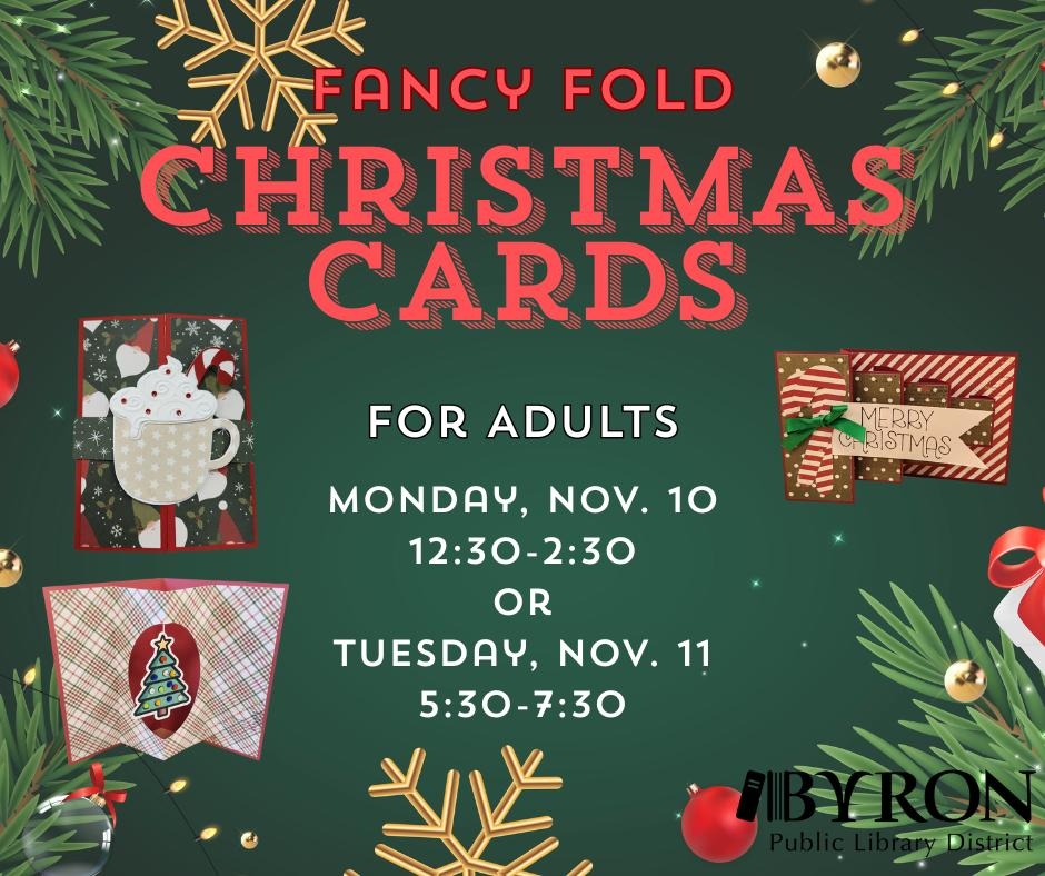 Fancy Fold Christmas Cards Graphic
