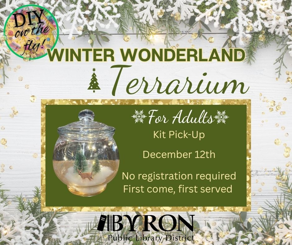 Winter Wonderland Terrarium Kit Graphic