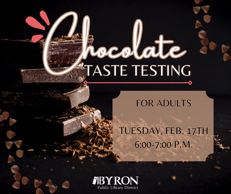 Chocolate Taste Testing Graphic