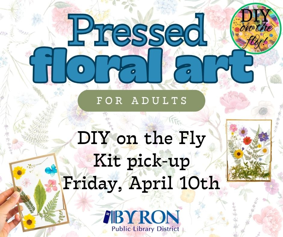 Pressed Floral Art Graphic