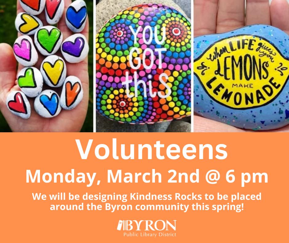 Volunteens Kindness Rocks