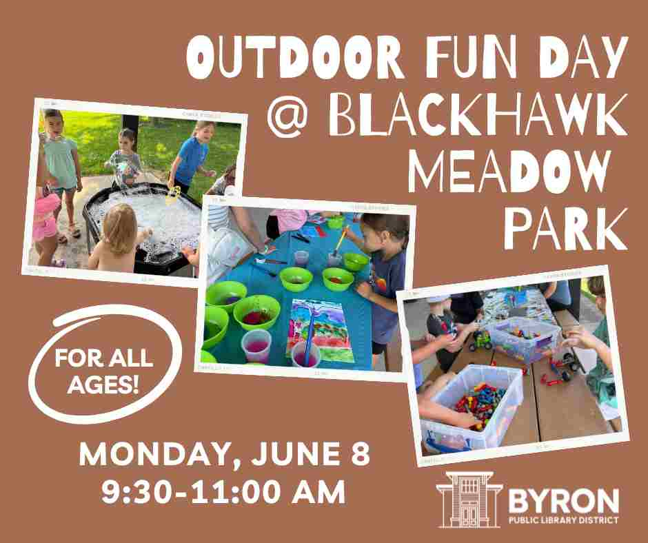 Children at the park playing with bubbles, painting, and building with Zoobz.