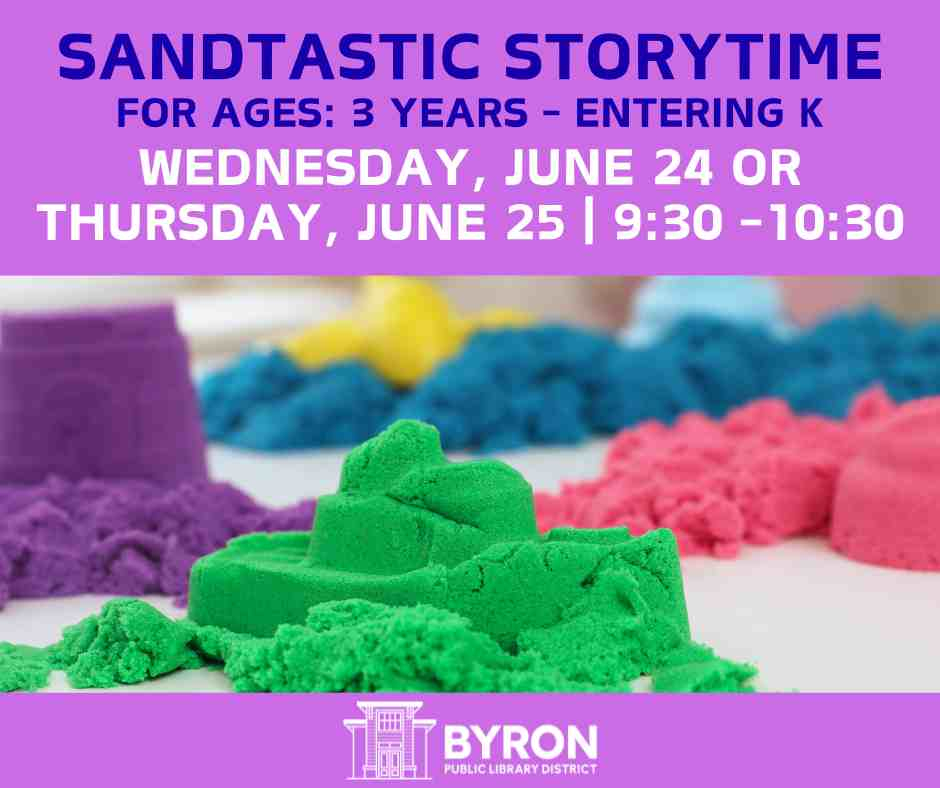 Green, purple, blue, and pink kinetic sand in piles.